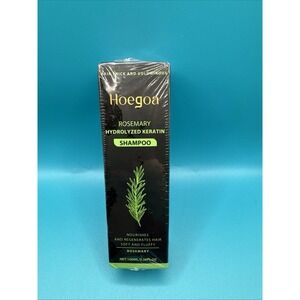 Hoegoa Rosemary Hydrolyzed Keratin Shampoo Nourishes Thick Voluminous Hair 100ml